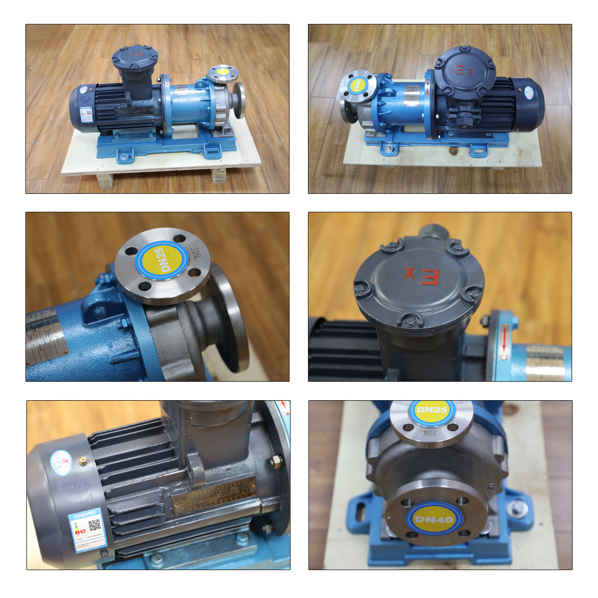 JMC40-25-160P Stainless Steel Magnetic Pump