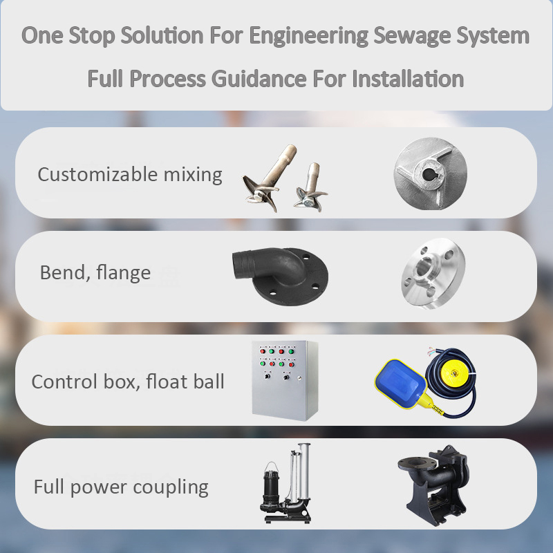 Sewage pump solution