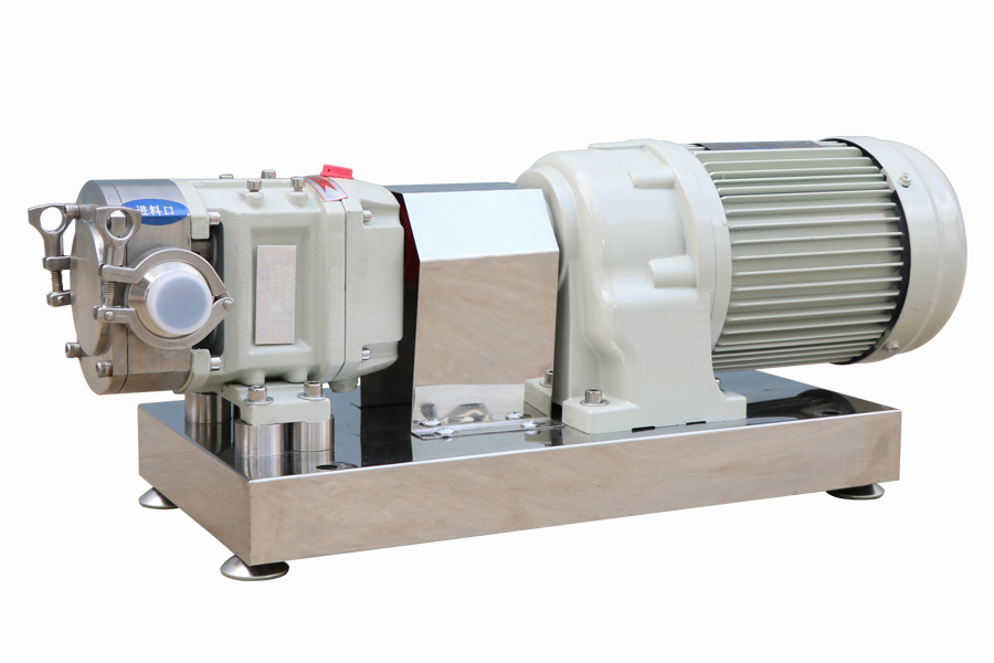 rotor pump with filling head