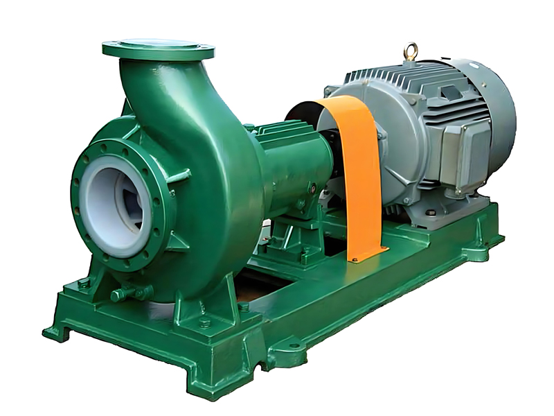 Single-stage single suction fluoroplastic alloy chemical pump application