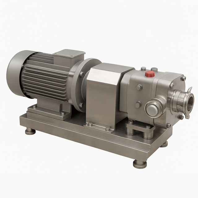 High-Viscosity Rotary Lobe Pump