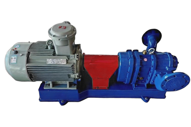 Self Priming Rubber Rotor Lobe Pump Explosion Proof for Tank Bottom Liquid Transfer