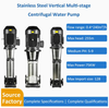 CDL(F) Vertical Multistage Centrifugal Pump SS304 SS316 Clean Water Booster Pump For Industrial HVAC Irrigation System