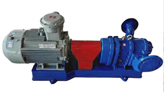 Self Priming Rubber Rotor Lobe Pump Explosion Proof for Tank Bottom Liquid Transfer