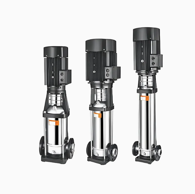 Stainless Steel Vertical Multistage Centrifugal Pump CDL CDLF Series High Pressure Water Booster Pump For Water Supply Heating Fire Fighting